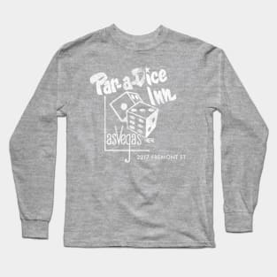 Vintage Par-A-Dice Inn Casino Las Vegas Long Sleeve T-Shirt